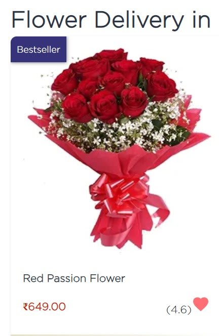 Gifts Website Design and Development 3 flabery